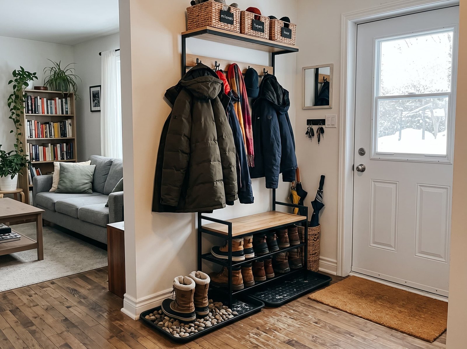 les bottes d’hiver prennent vite toute la place